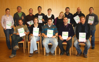 Die AbsolventInnen des letzten Durchgangs der AGT/KRT TrainerInnenausbildung